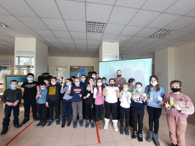 Кашарские школьники приняли участие в мероприятии «Защитники святой Руси»