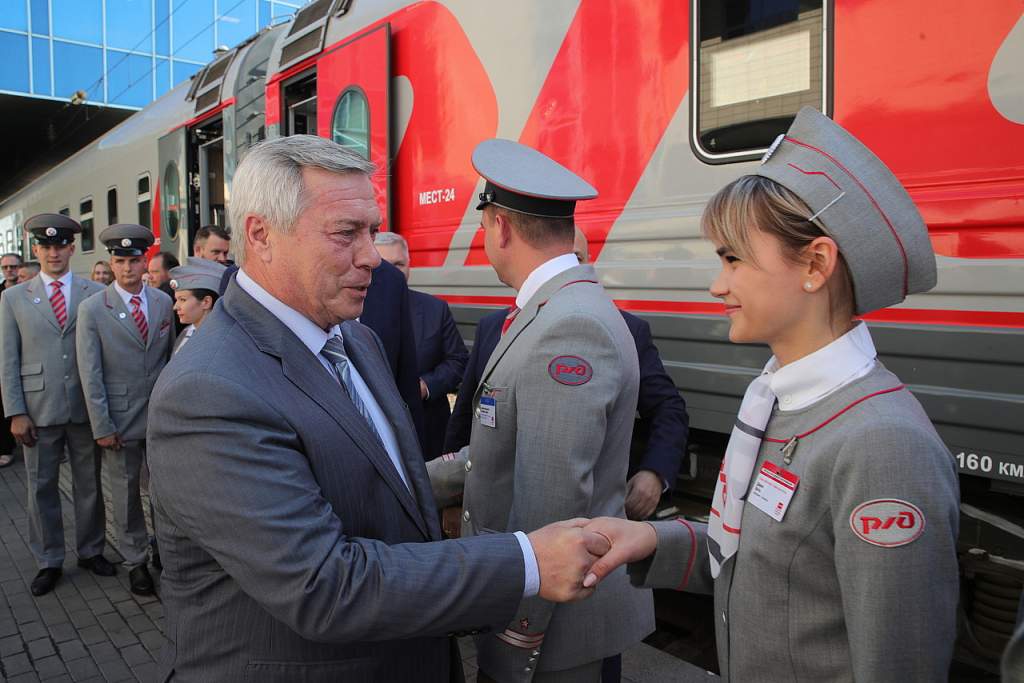 «Тихий Дон»: фирменному ростовскому поезду возвращено легендарное брендовое имя
