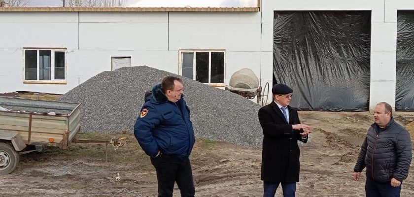 Открытие пожарной части №253 в селе Верхнесвечниково планируется в декабре 2023 года