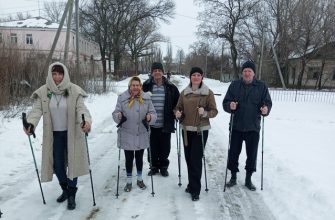 Марафон скандинавской ходьбы организовали в Первомайском СРО