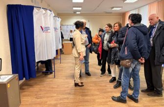 Международные наблюдатели посетили центр общественного наблюдения за выборами и избирательные участки в Ростовской области. Ознакомились с ходом голосования