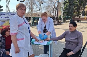 Тихий Дон - здоровье в каждый дом: в рамках акции кашарцы смогли пройти первичное медицинское обследование