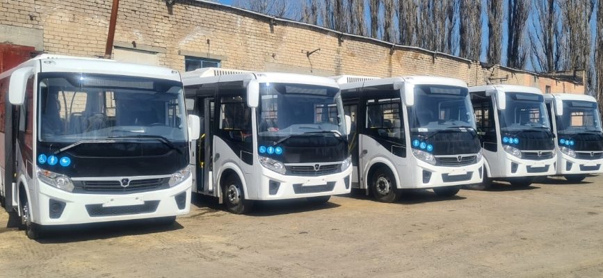 Администрацией Кашарского района приобретены 5 автобусов марки «ПАЗ»
