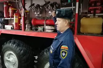Пожарные Кашарского района за здоровый образ жизни
