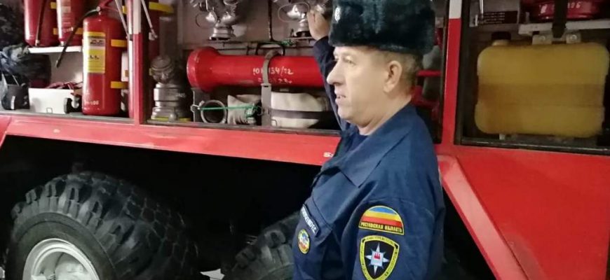 Пожарные Кашарского района за здоровый образ жизни