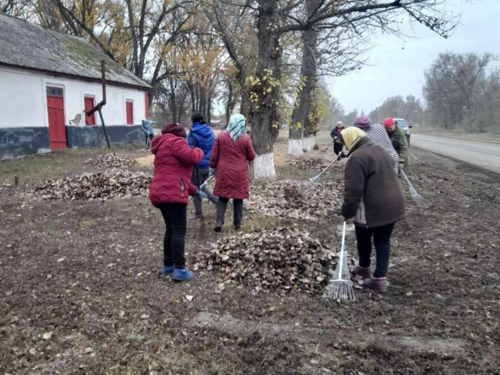 Субботник в Фомино-Свечниковском сельском поселении Кашарского района