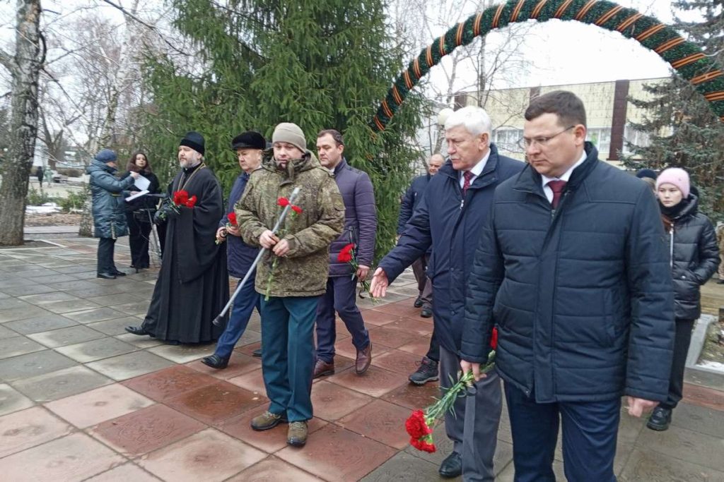 В Кашарах прошел торжественный митинг, посвященный освобождению Кашарского района от немецко-фашистских захватчиков