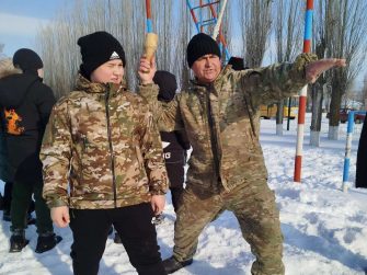 В Киевской школе Кашарского района прошел военно-спортивный праздник "Зарница".