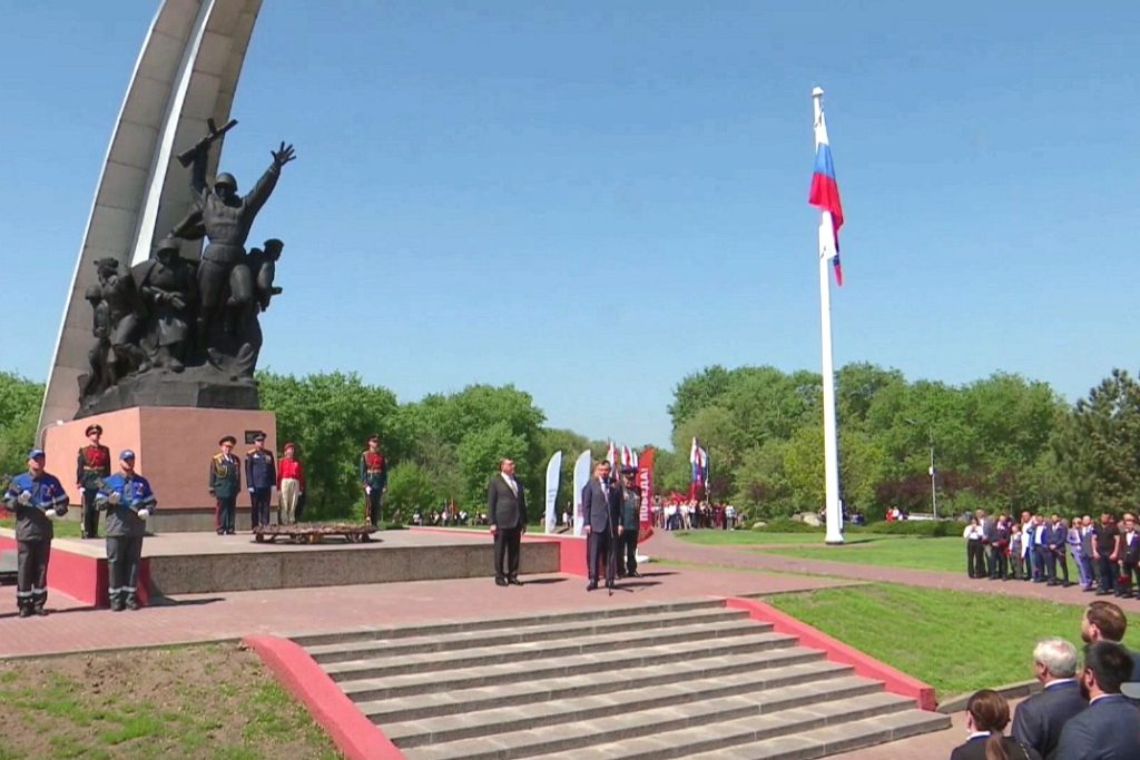 В Кумженской роще в Ростове впервые зажгли Вечный огонь