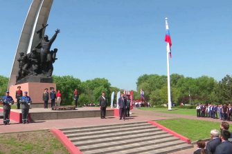 В Кумженской роще в Ростове впервые зажгли Вечный огонь