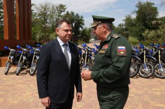 Глава Донского региона отправил 100 мотоциклов бойцам Южного военного округа