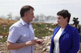 По поручению Юрия Слюсаря на полигонах ТКО на Дону установят видеокамеры
