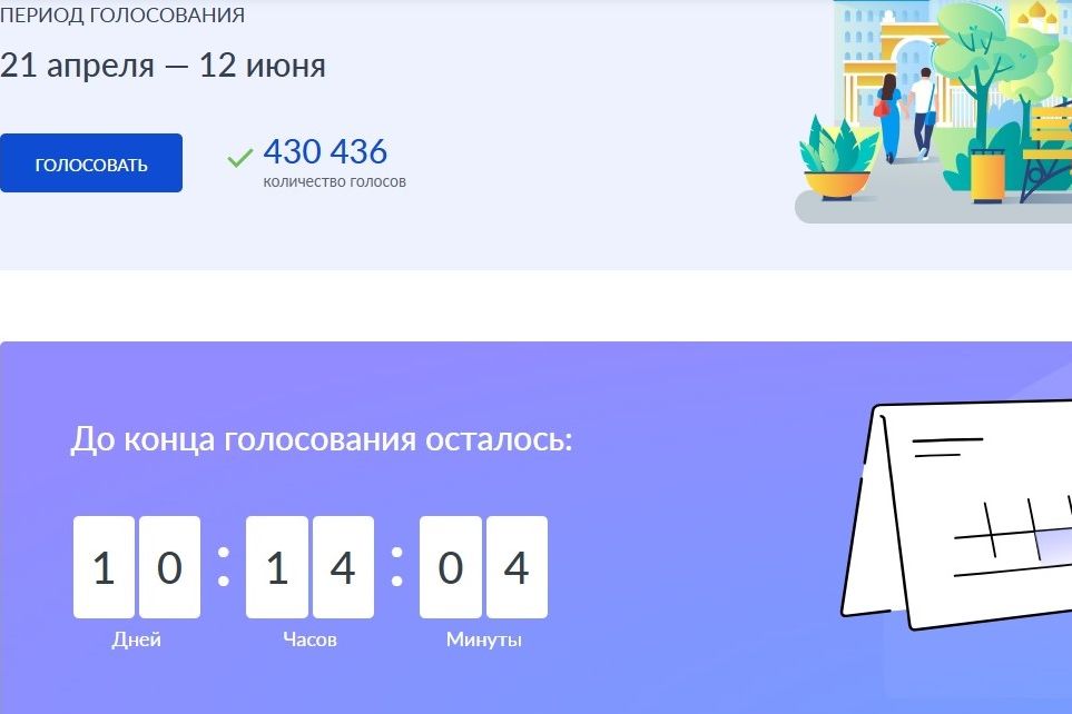 Голосование за объекты благоустройства на Дону завершится через 10 дней