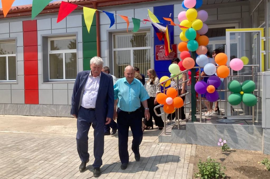 В селе Россошь открылся современный детский сад после капитального ремонта