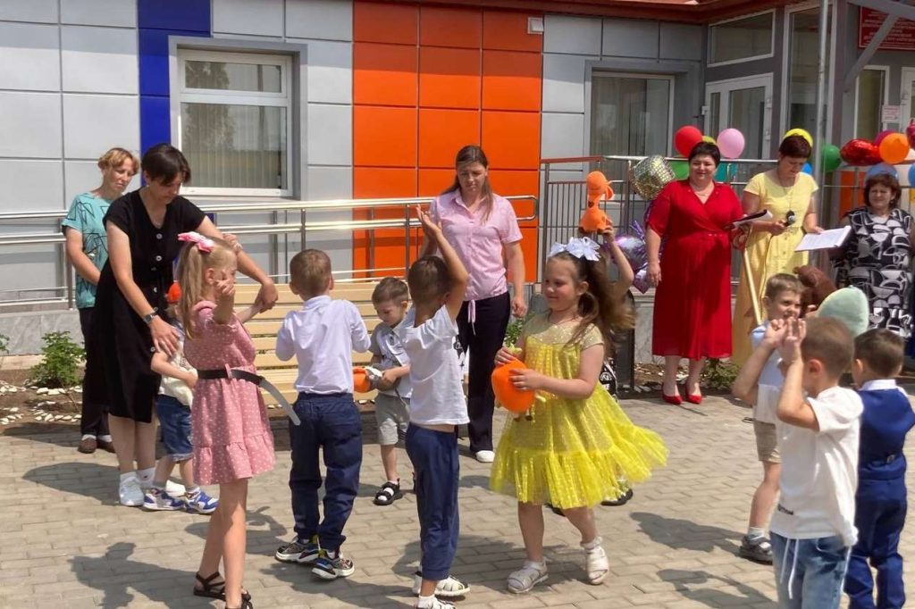 В Кашарском районе торжественное открытие Верхнесвечниковского детского сада №16 «Аленушка» 