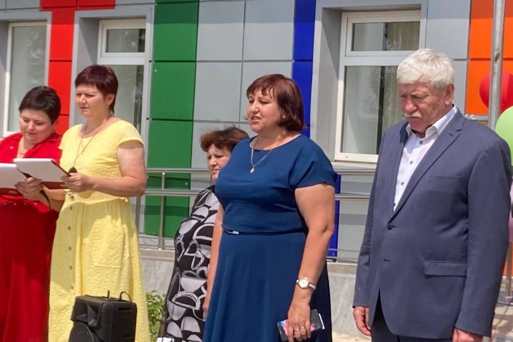 В Кашарском районе торжественное открытие Верхнесвечниковского детского сада №16 «Аленушка» 
