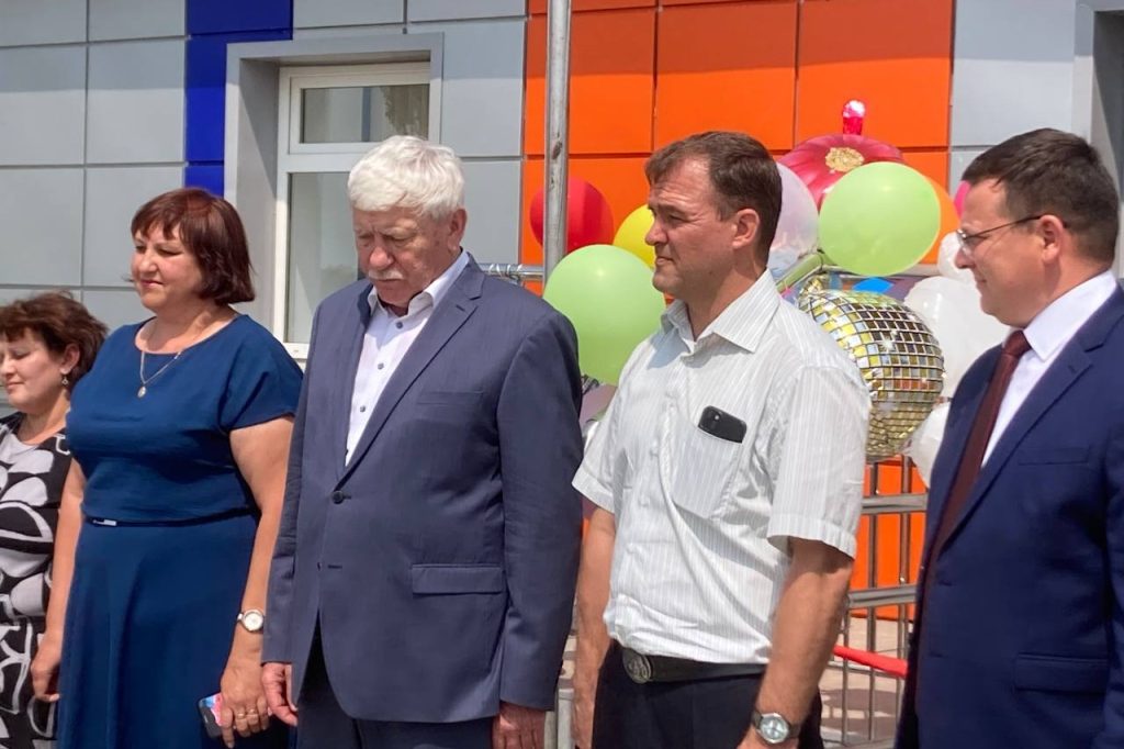В Кашарском районе торжественное открытие Верхнесвечниковского детского сада №16 «Аленушка» 
