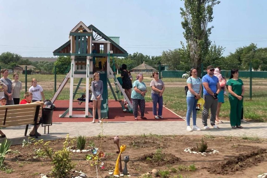 В Кашарском районе торжественное открытие Верхнесвечниковского детского сада №16 «Аленушка» 