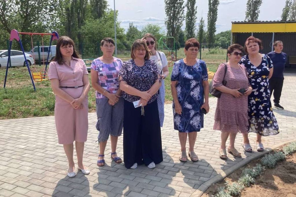 В Кашарском районе торжественное открытие Верхнесвечниковского детского сада №16 «Аленушка» 