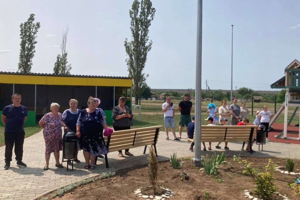 В Кашарском районе торжественное открытие Верхнесвечниковского детского сада №16 «Аленушка» 