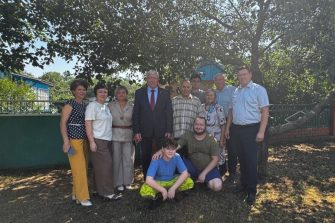 80-летний юбилей отметил житель Сергеевки Николай Яковлевич Капитанец