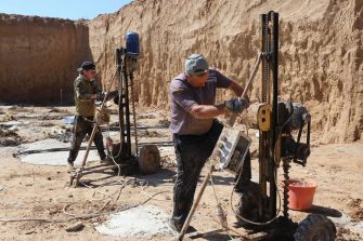 Строительство нового водопровода в Кашарах