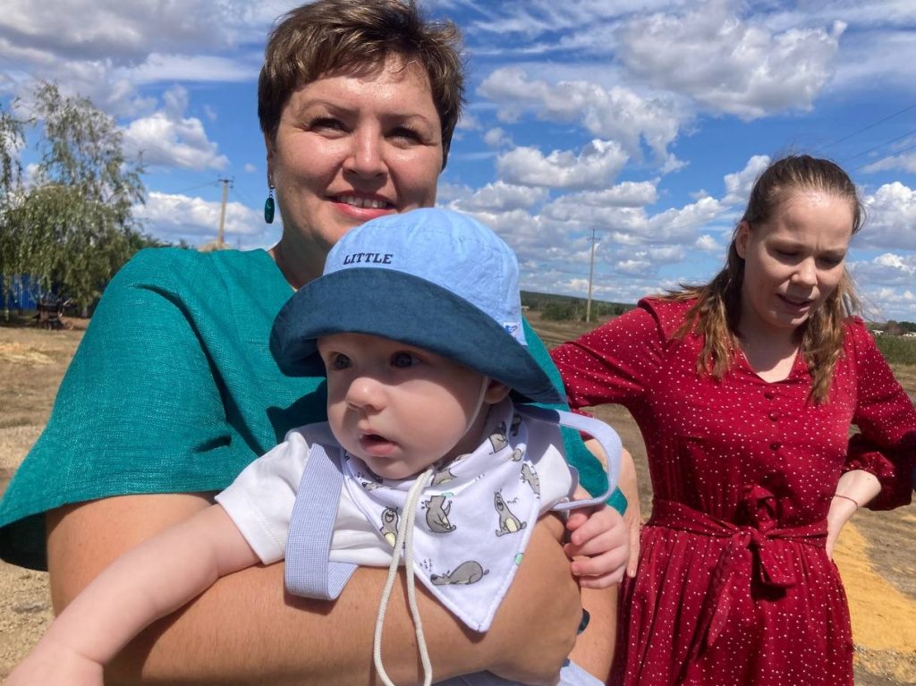 Новый островок детства появился в хуторе Семеновка Кашарского района
