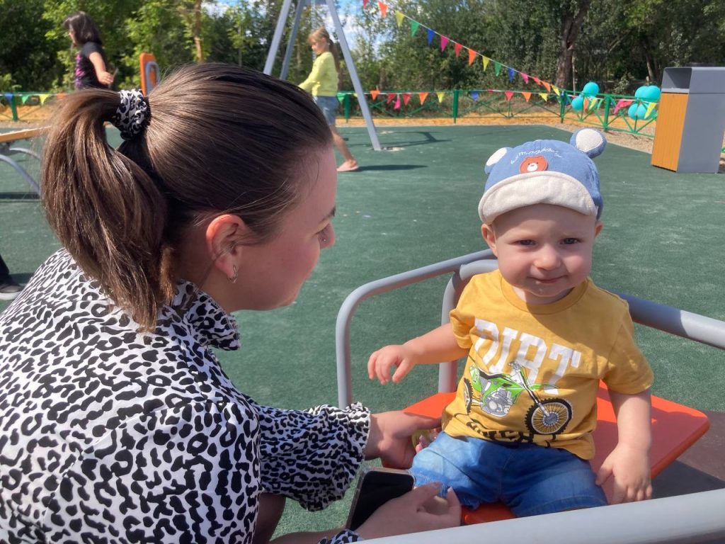 Новый островок детства появился в хуторе Семеновка Кашарского района