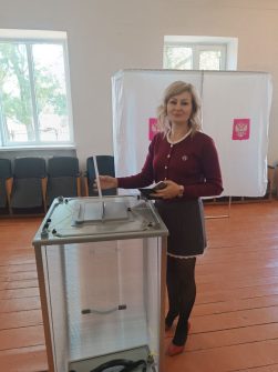 В Кашарском районе стартовал первый день голосования