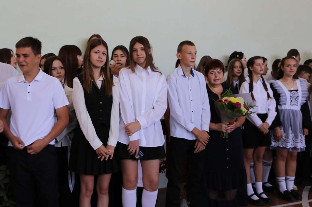 В Кашарской школе отметили День знаний