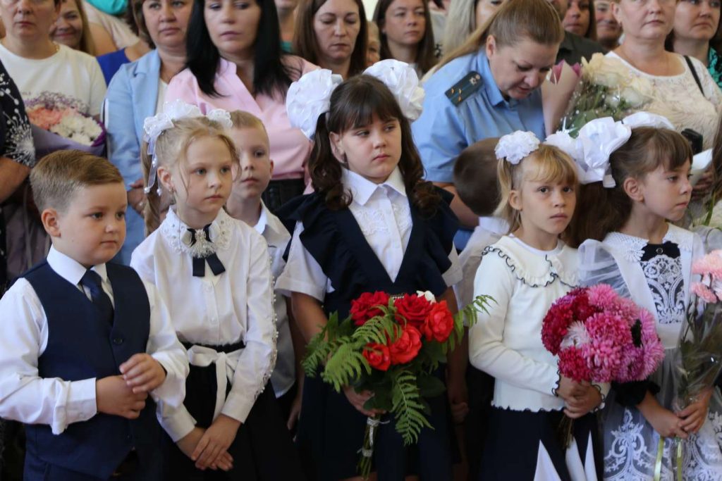 В Кашарской школе отметили День знаний