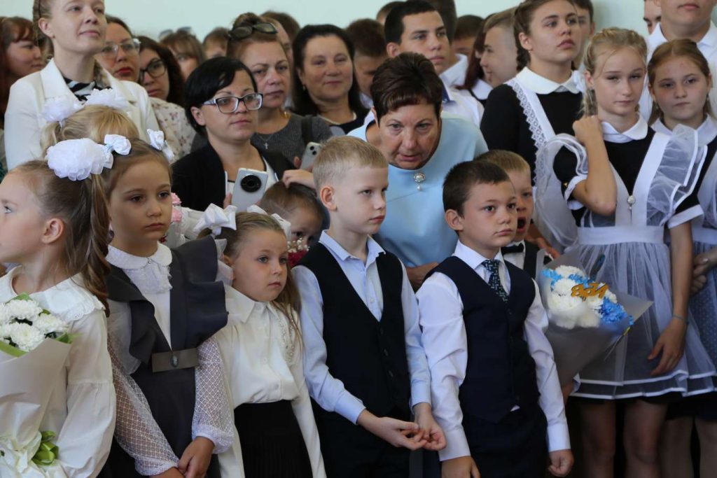В Кашарской школе отметили День знаний