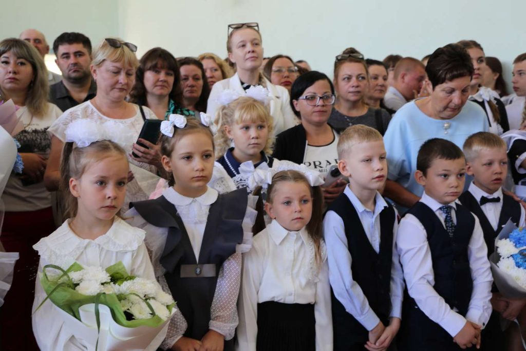 В Кашарской школе отметили День знаний