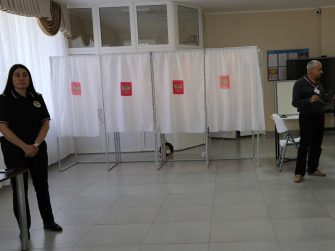 В Кашарском районе стартовал первый день голосования