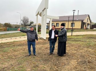 В Каменке готовятся к строительству нового храма Вознесения Господня