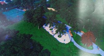 В Поповке создадут сквер со спортивной площадкой и зонами отдыха