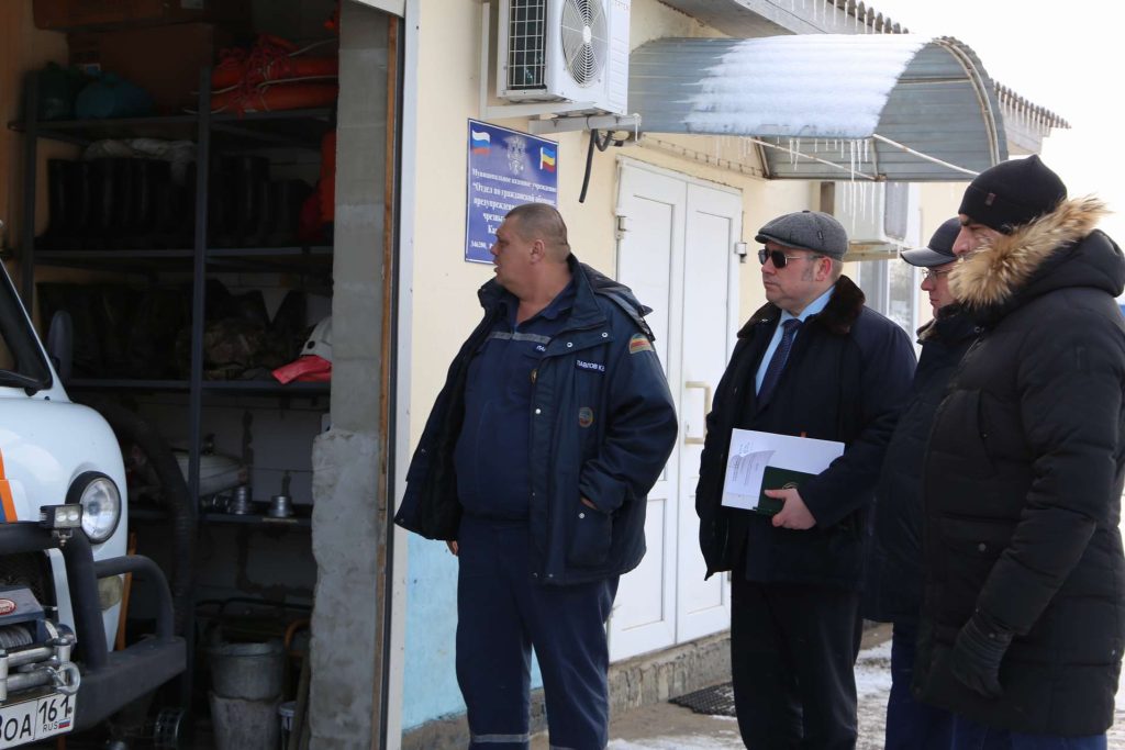 Кашарский район с рабочим визитом посетил заместитель губернатора Ростовской области С.Н. Бодряков