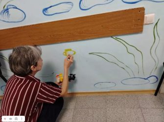 В Кашарском психоневрологическом интернате появился рукотворный «океан»