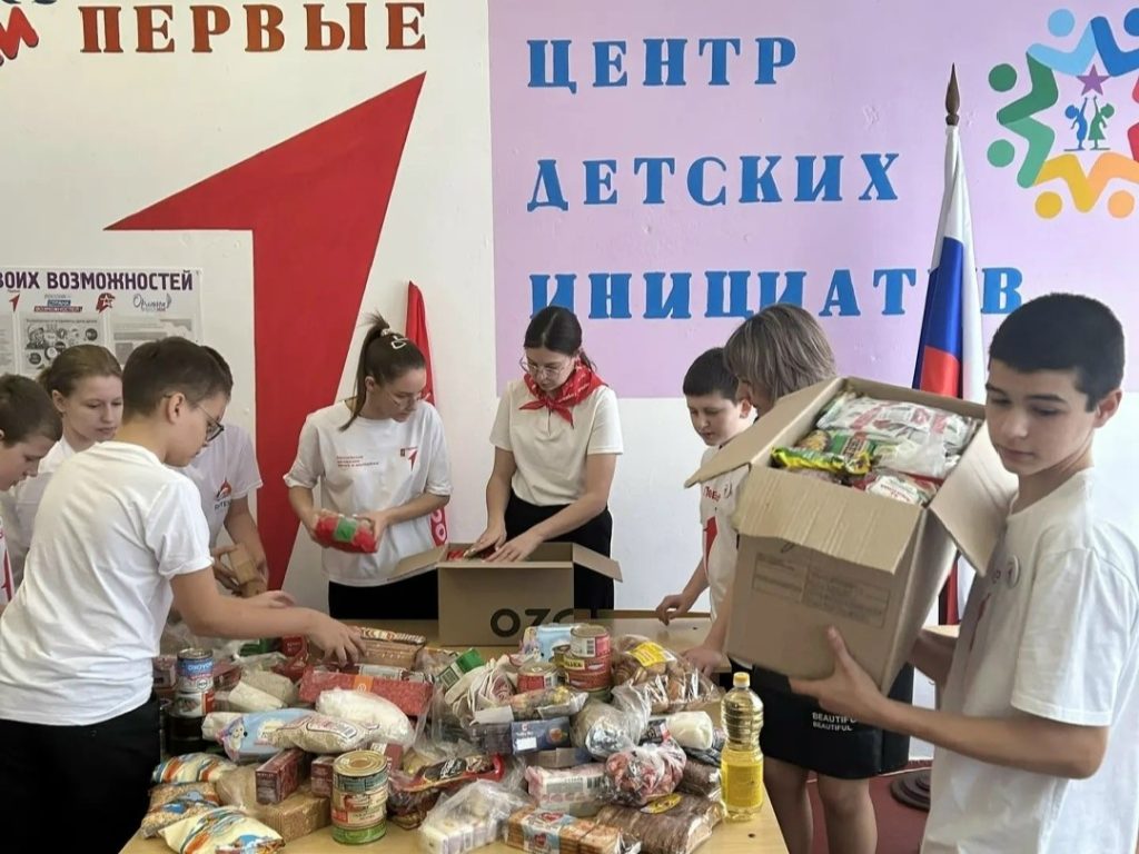 В Вяжинской школе прошла акция «Своих не бросаем»