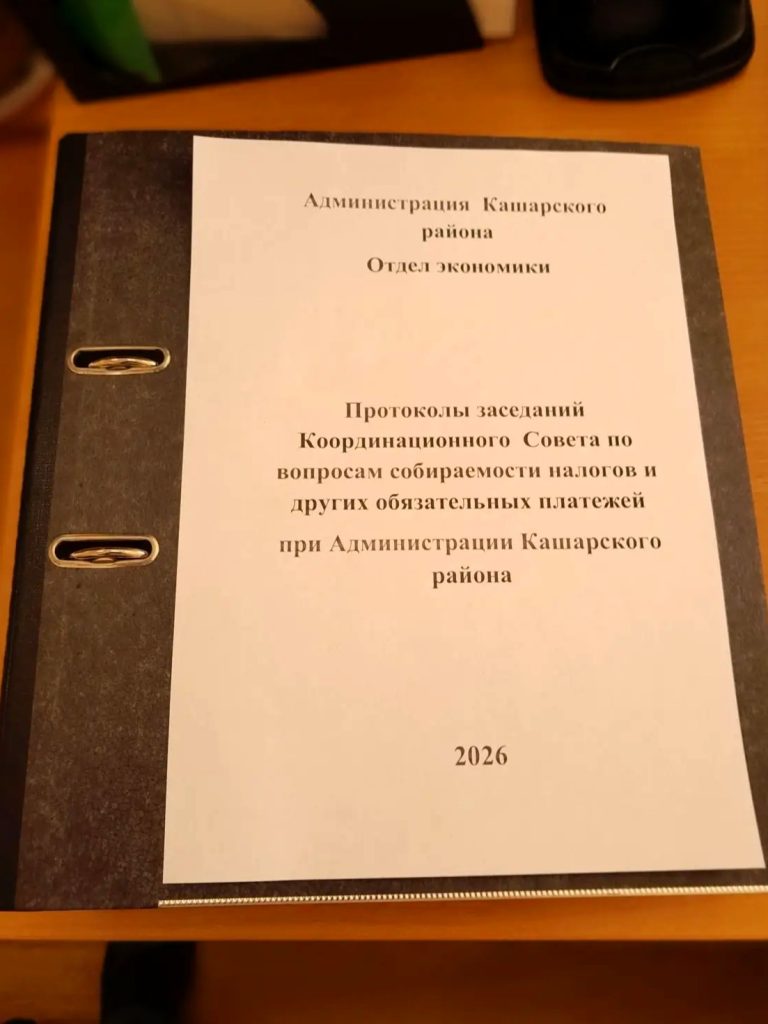 В администрации Кашарского района обсудили налоговые поступления и долги по аренде земли