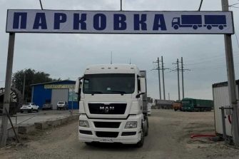 Перехватывающая парковка для грузовиков на 1-й Луговой в Ростовской области