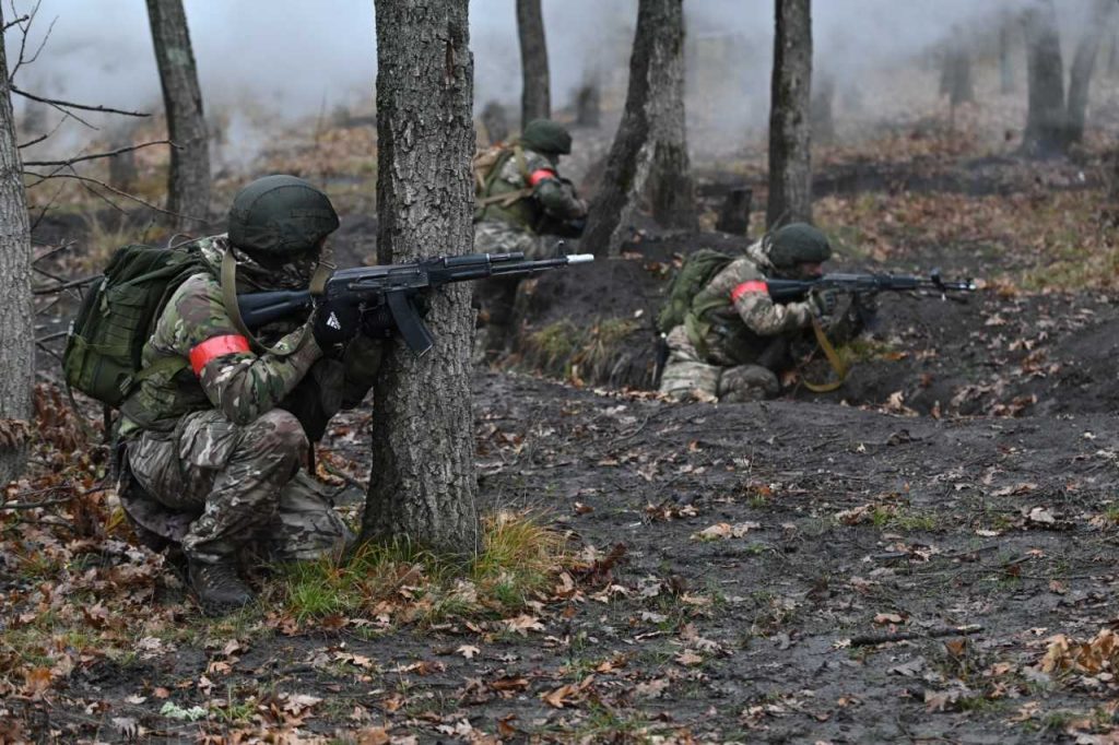 Первые контрактники прошли учения на полигоне Южного военного округа