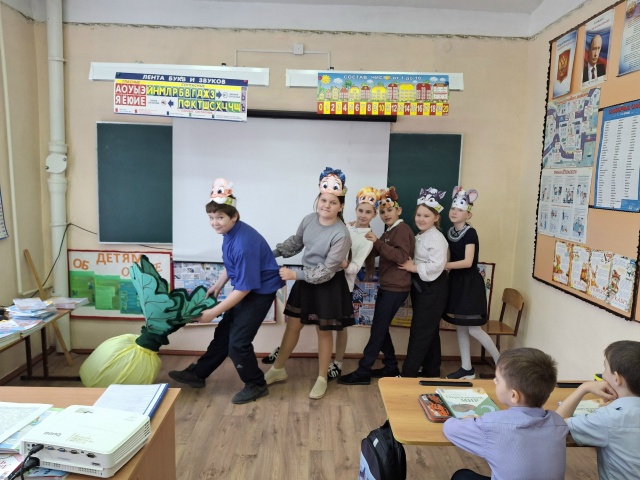 Новопавловцы поставили «Репку» за 5 минут