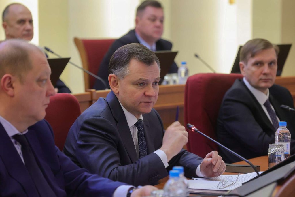 Губернатор Ростовской области Юрий Слюсарь