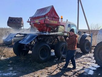 В Кашарском районе идет подкормка озимых