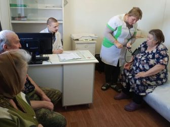 Жители хутора Сергеевка получили медицинскую помощь на месте