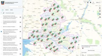 ГИС РО: места, потенциально опасные для детей