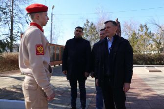 Губернатор Юрий Слюсарь впервые посетил Кашарский район с рабочим визитом