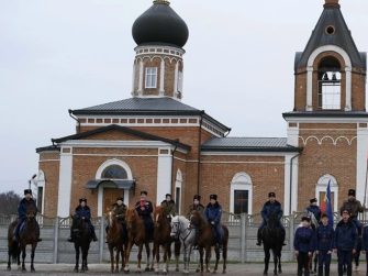 В Миллеровском юрте прошёл конный переход в память о погибших земляках