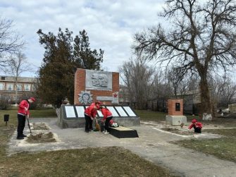 Талловеровские «Хранители истории» привели в порядок памятное место